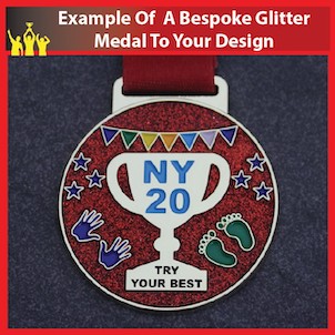 Glitter Medal 1